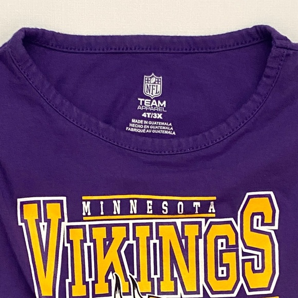 4T Minnesota Vikings Short Sleeve T-shirt - Picture 4 of 6